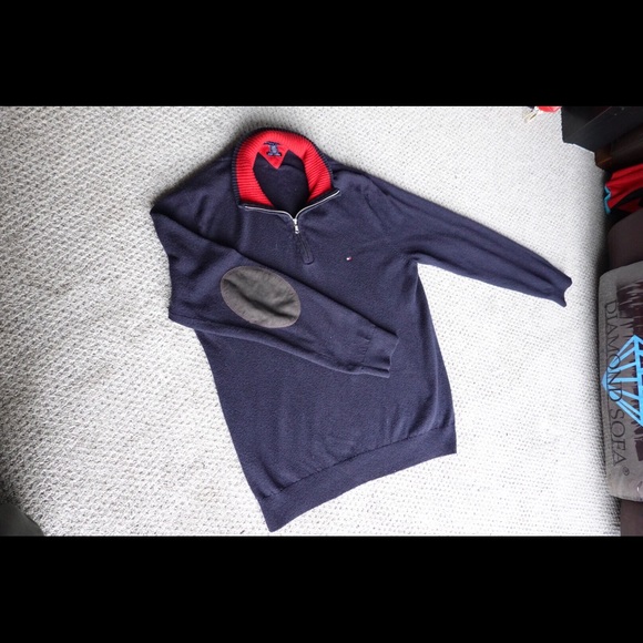 Tommy Hilfiger Other - tommy hilfiger 1/4 zip sweater men large